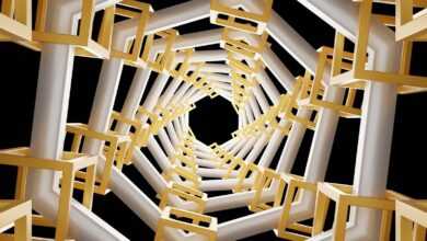 a group of white stairs