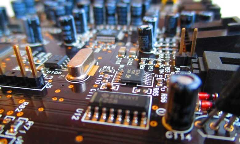 circuit board, electronic, circuit