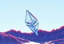 a flag flying in the air